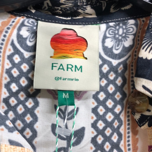 NWT FARM RIO Romantic Garden mini dress. Sold out style - Picture 9 of 12